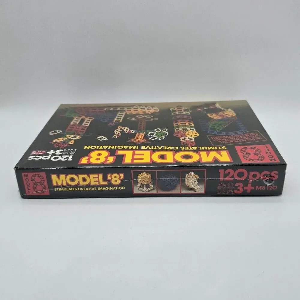 Vintage Model 8 Educational Construction Toy - Awarded Best Toy at Toy Fair 80s